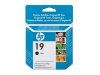černá inkoustová tisková kazeta No.19 (30ml.)